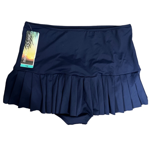 NWT Size 16 BEACH HOUSE Sophie Pleated Skirted Swim Bottom with Attached Bikini - Picture 5 of 16